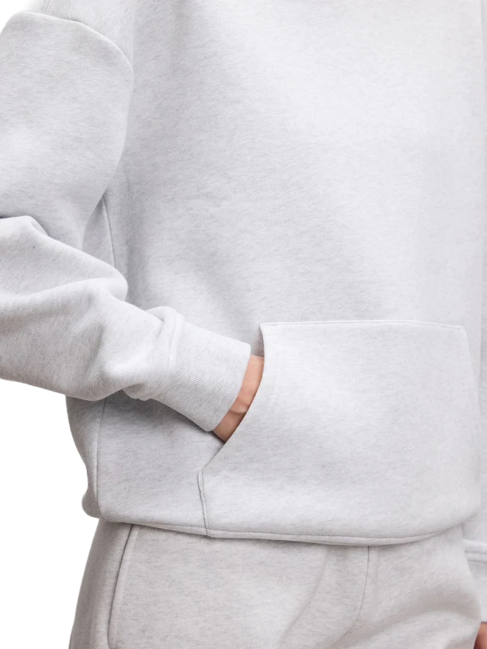 Atelier Club Plain Hoodie & Joggers Tracksuit Set Grey